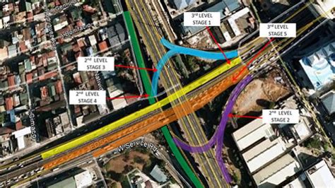 Detailed Road Map of Osmeña Highway .